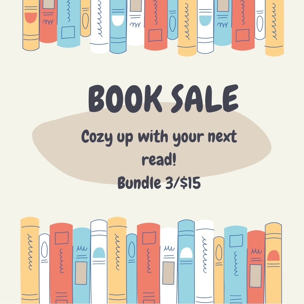 Cozy Book Sale! Bundle 3/$15